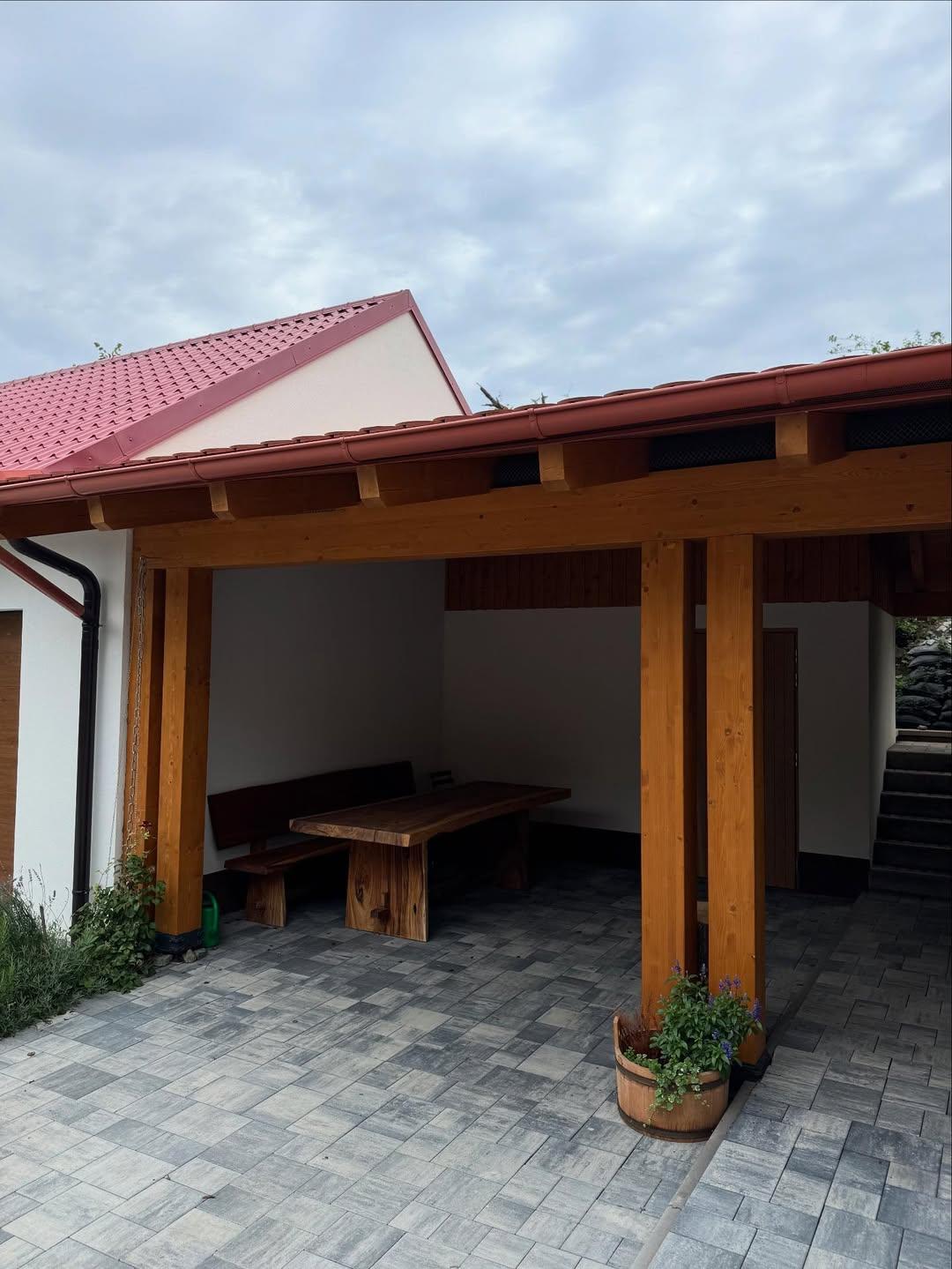 Pergola Zárazice, úvodní fotografie realizace